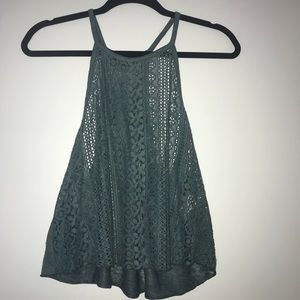 American Eagle Teal Tank Top